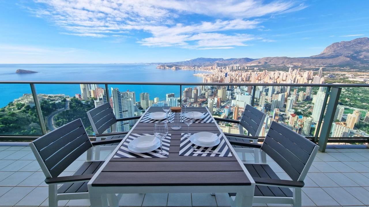 Skyline 41 Gran Lujo, Terraza Grande Y Vistas Al Mar - Planta 41 Apartment Бенидорм Екстериор снимка