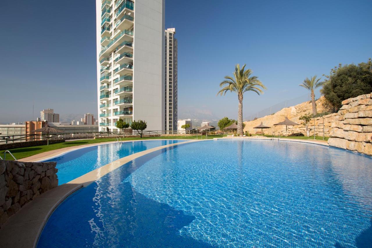Skyline 41 Gran Lujo, Terraza Grande Y Vistas Al Mar - Planta 41 Apartment Бенидорм Екстериор снимка