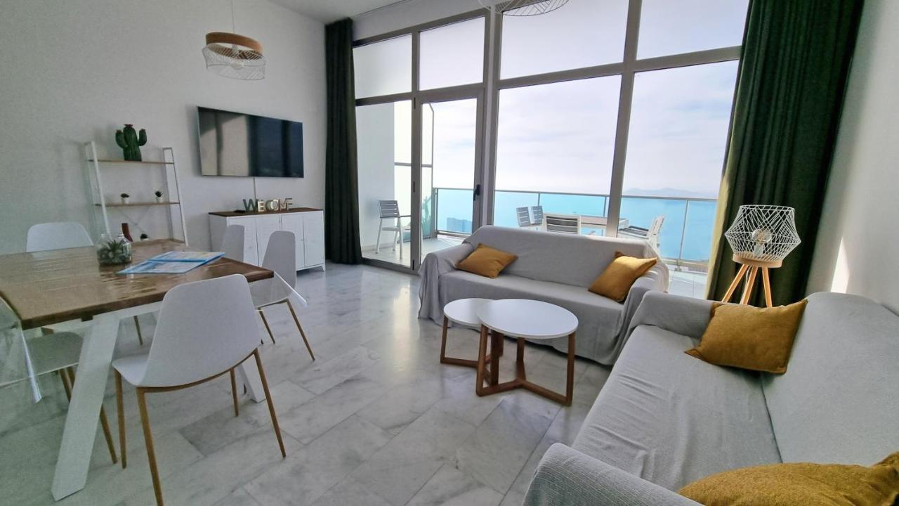 Skyline 41 Gran Lujo, Terraza Grande Y Vistas Al Mar - Planta 41 Apartment Бенидорм Екстериор снимка