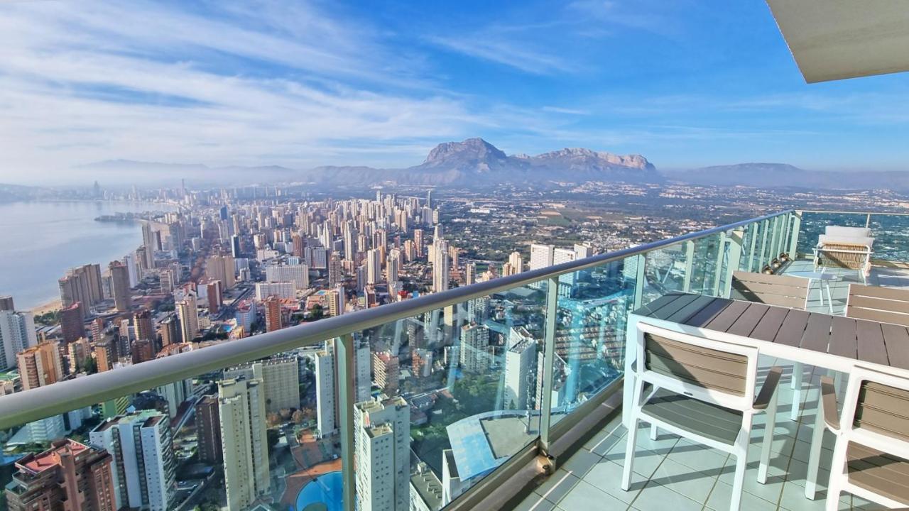 Skyline 41 Gran Lujo, Terraza Grande Y Vistas Al Mar - Planta 41 Apartment Бенидорм Екстериор снимка